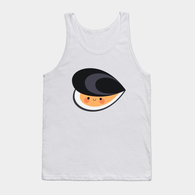 Cute mussels Tank Top by petitspixels